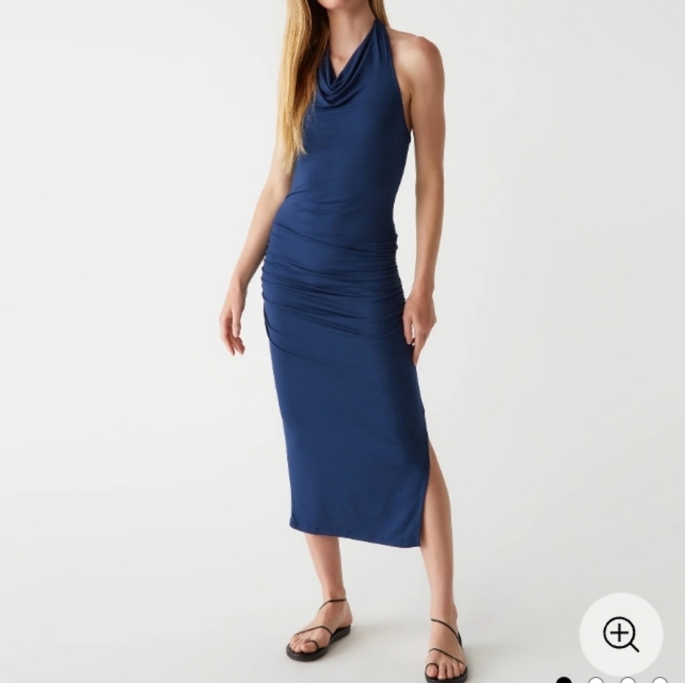Michael Stars Karina Midi Dress Nocturnal